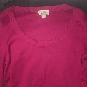 Women’s Loft Pink Sweater